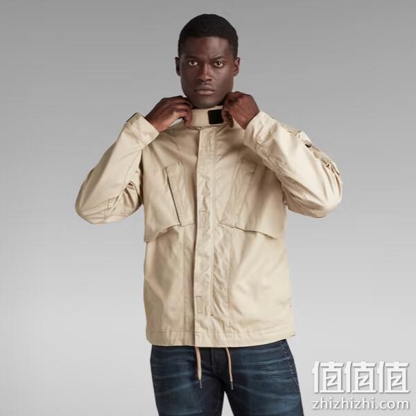 G-Star Raw 男士运动风工装口袋夹克 D19650 428.92元 值值值-买手聚集的地方