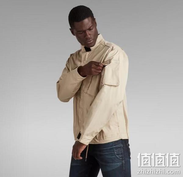 G-Star Raw 男士运动风工装口袋夹克 D19650 428.92元 值值值-买手聚集的地方
