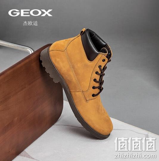 PLUS会员，GEOX 杰欧适 URHADALF  男士工装马丁靴 U045HF 468.15元包邮（多重优惠） 值值值-买手聚集的地方