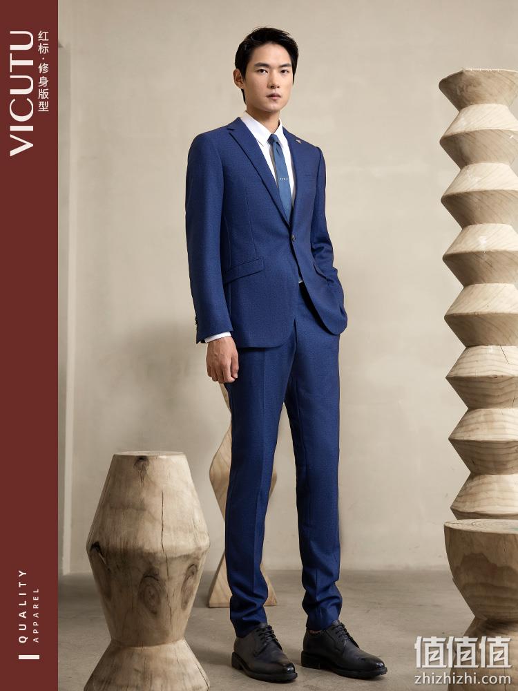 商场同款，VICUTU威可多 男士 100%纯羊毛西服外套 335.9元包邮（双重优惠） 值值值-买手聚集的地方