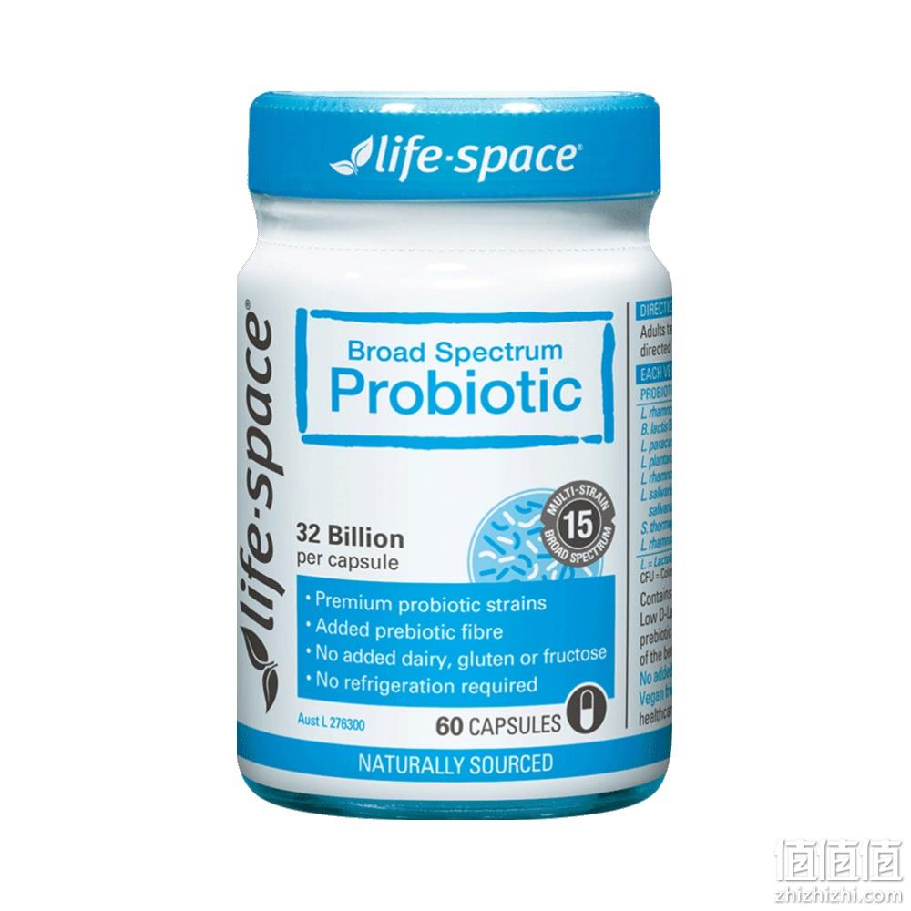 LIFE SPACE 益倍适 PYL100益生菌养胃胶囊30粒+成人广谱320亿益生菌胶囊 60粒 318.39元包邮包税（双重优惠） 值值值-买手聚集的地方