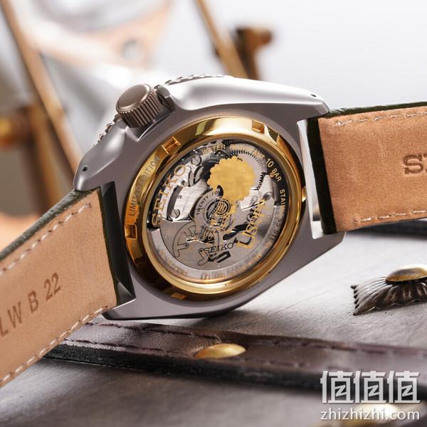 直降200元！PLUS会员，Seiko 精工 航海王IP限量款 男士机械腕表 SRPF59K1 644元包邮（多重优惠） 值值值-买手聚集的地方
