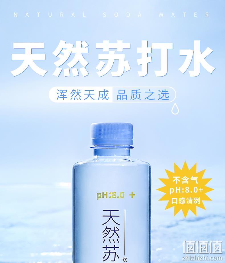 依能 天然弱碱性苏打水 420mlx15瓶整箱 23.9元包邮（1.59元/瓶） 值值值-买手聚集的地方