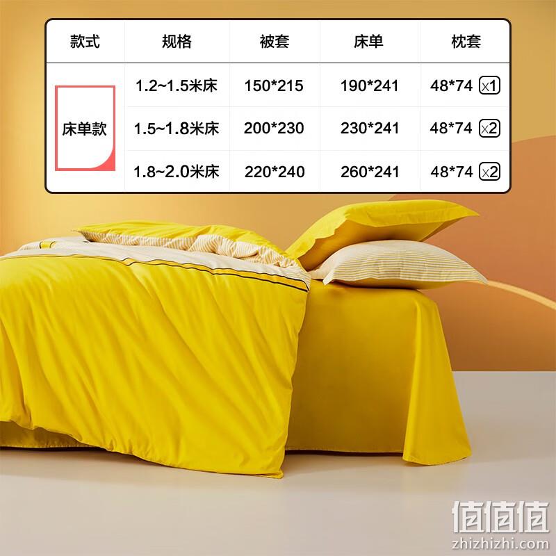 降70元！Plus会员，LOVO 乐蜗家纺 皮卡丘40S纯棉床品四件套 1.8米床 新低129.1元包邮（多重优惠） 值值值-买手聚集的地方