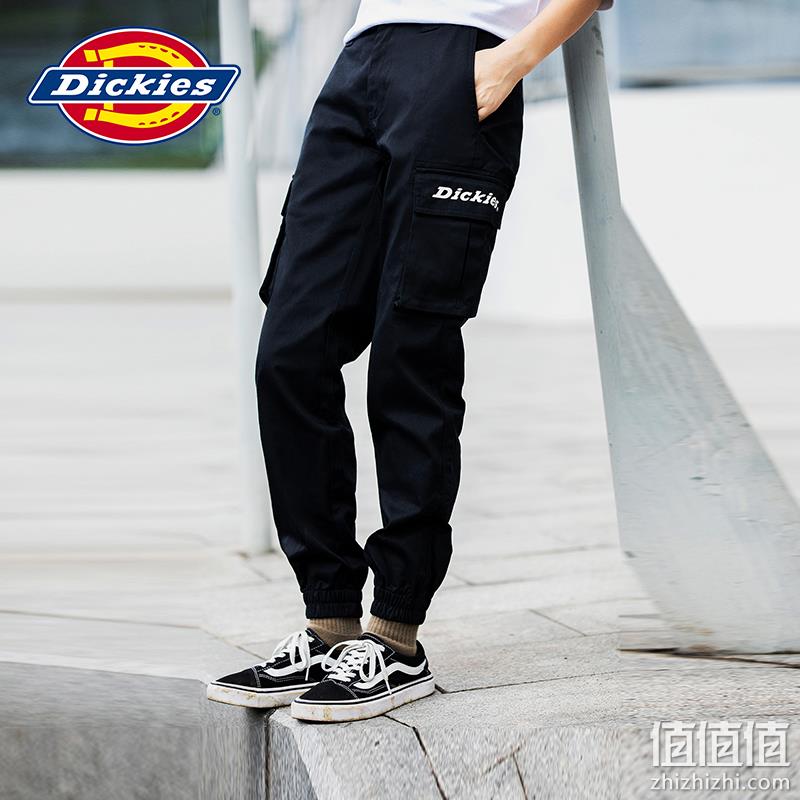 Dickies 帝客 情侣款LOGO印花多袋工装束脚休闲裤 多色 新低99.3元包邮（需凑单） 值值值-买手聚集的地方
