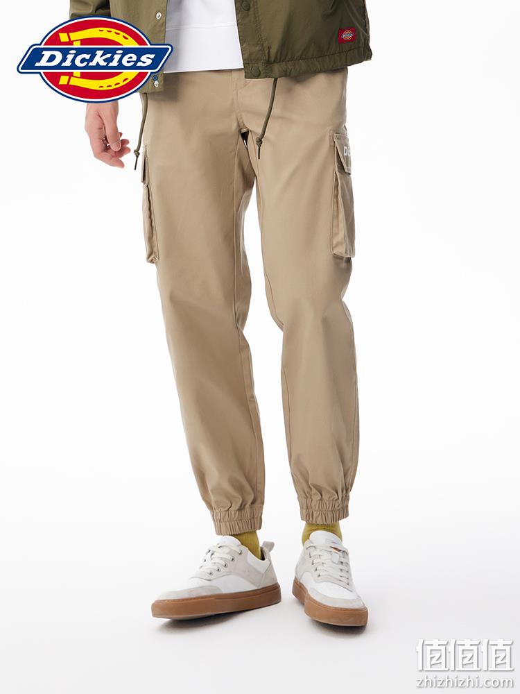 Dickies 帝客 情侣款LOGO印花多袋工装束脚休闲裤 多色 新低99.3元包邮（需凑单） 值值值-买手聚集的地方