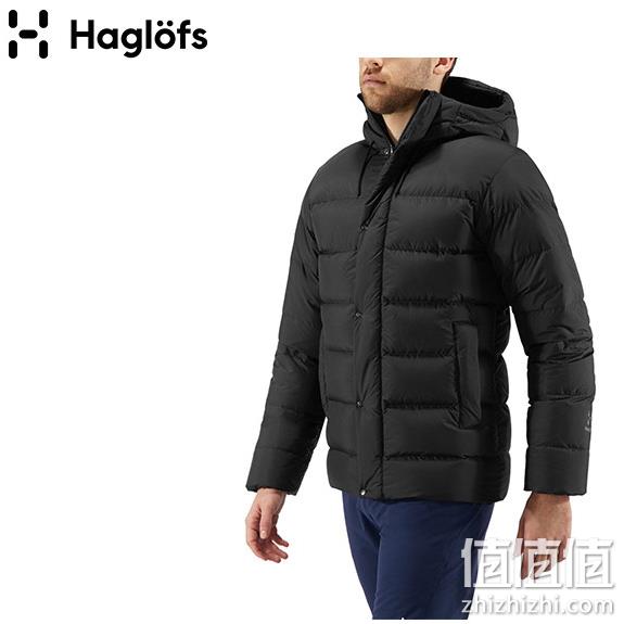 L码，Haglofs 火柴棍 Nas 男士户外连帽700蓬鹅绒羽绒服 新低1576.35元 值值值-买手聚集的地方