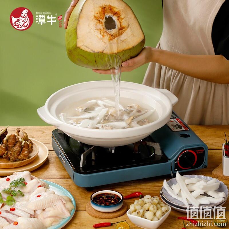 潭牛 110天文昌鸡椰子鸡套餐3-4人份（净重2.28kg） 史低79元包邮（需领券） 值值值-买手聚集的地方