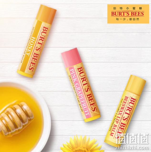 Burt's Bees 伯特 小蜜蜂唇膏 4.25g*2件    11款可选 49.55元包邮包税（双重优惠） 值值值-买手聚集的地方