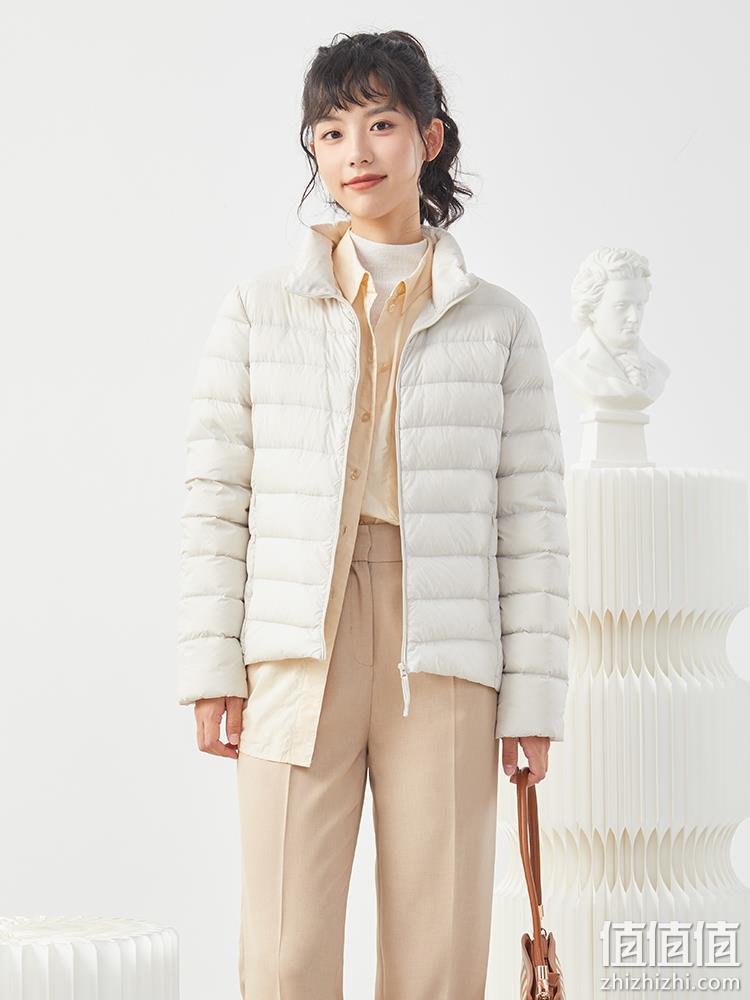 网易严选 2022年秋季 轻暖系列女式90白鸭绒石墨烯抗菌羽绒服 4038882 新低199元包邮（需领券） 值值值-买手聚集的地方