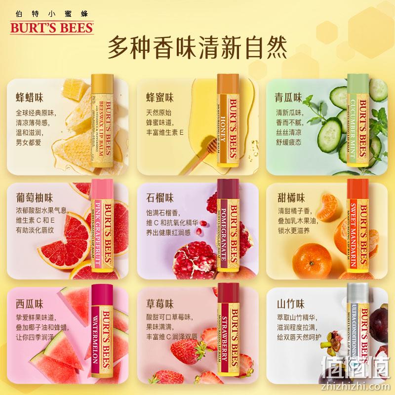 Burt's Bees 伯特 小蜜蜂唇膏 4.25g*2件    11款可选 49.55元包邮包税（双重优惠） 值值值-买手聚集的地方
