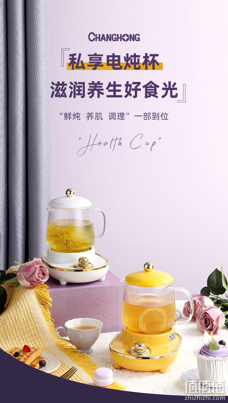 Changhong 长虹 CYS-6Y08 电炖养生杯600mL 49元包邮(需用券) 值值值-买手聚集的地方