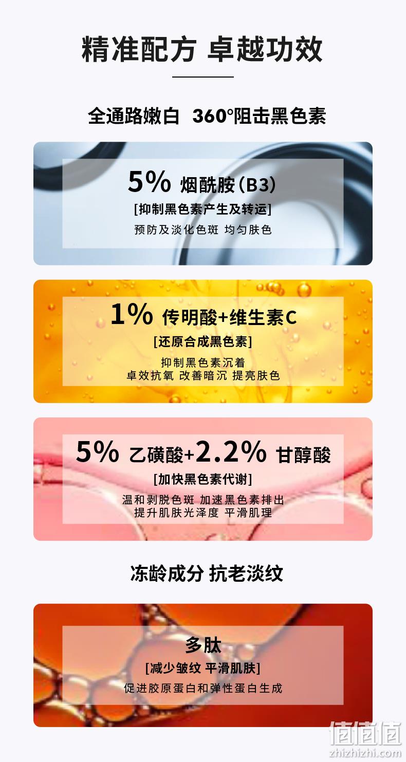 法国原产进口，Vichy 薇姿 维他命B3嫩白抗皱精华液 30ml+赠20ml 189元包邮（需领券） 值值值-买手聚集的地方