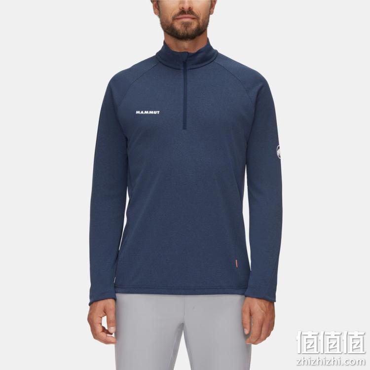Mammut 猛犸象 Aegility 男士长袖半拉链速干T恤 1016-00730 329.68元（天猫718元） 值值值-买手聚集的地方