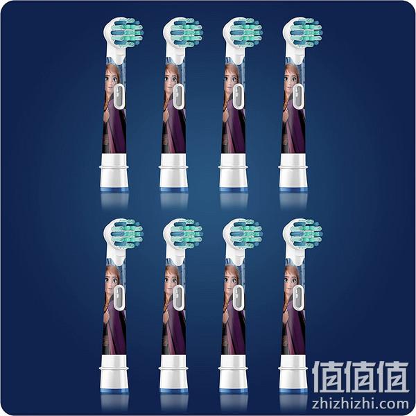 Oral-B 欧乐B Stages Power 儿童电动牙刷替换刷头*8支 冰雪奇缘款 132.05元 值值值-买手聚集的地方