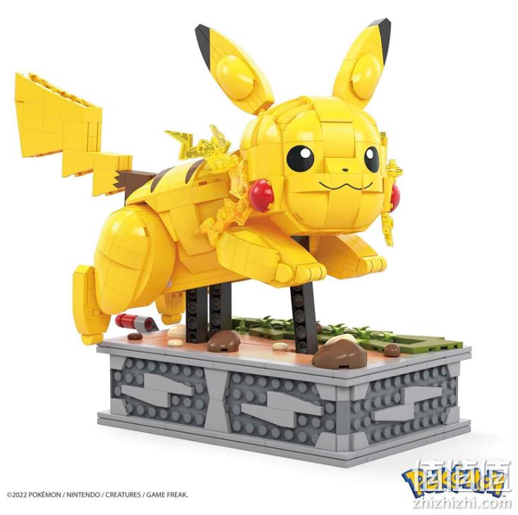 Mega Construx 美高 Pokémon系列 机械化可动皮卡丘拼插积木 折后385.31元（Prime会员96折） 值值值-买手聚集的地方