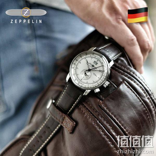 德国制造，Zeppelin 齐博林 100周年纪念款 7640-1N 男士时尚腕表 1072.72元 值值值-买手聚集的地方