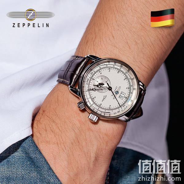 德国制造，Zeppelin 齐博林 100周年纪念款 7640-1N 男士时尚腕表 1072.72元 值值值-买手聚集的地方