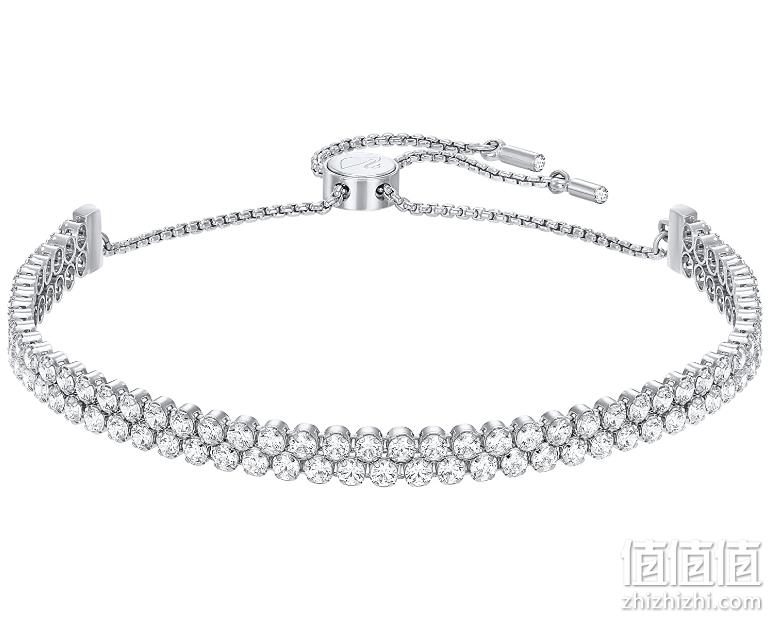 Swarovski 施华洛世奇 Subtle 女士玫瑰金双层水晶手链5224182 433.74元 值值值-买手聚集的地方
