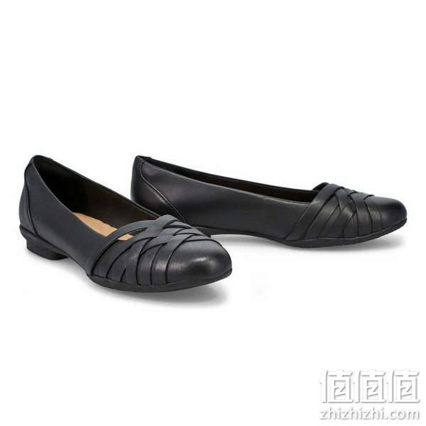 Clarks 其乐 Sara Clover 女士真皮芭蕾平底单鞋 201.14元（可2件95折） 值值值-买手聚集的地方