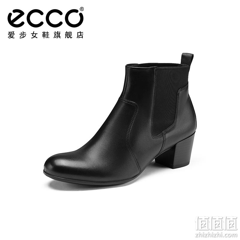 2022秋新，ECCO 爱步 Shape 35 型塑系列 女士短筒切尔西靴 273183 569.15元（天猫券后2099元） 值值值-买手聚集的地方