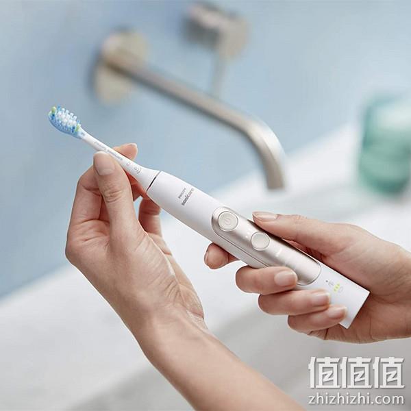 Philips 飞利浦 Sonicare ExpertClean 7300系列 HX9611/19 智能型电动牙刷2支装 809.4元 值值值-买手聚集的地方