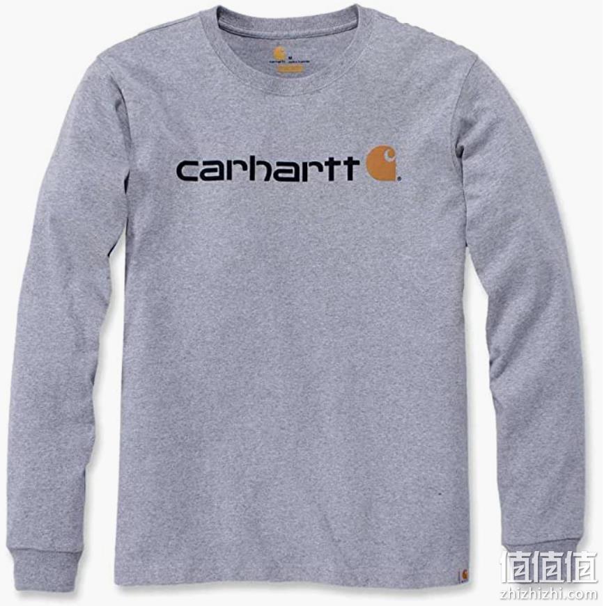 Carhartt 男士印花长袖T恤 104107 新低127.52元（可3件92折） 值值值-买手聚集的地方