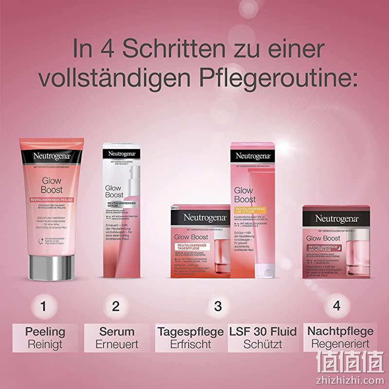 Neutrogena 露得清 Glow Boost 抗老焕肤日夜护理套装 50mL*2件 87.43元 值值值-买手聚集的地方