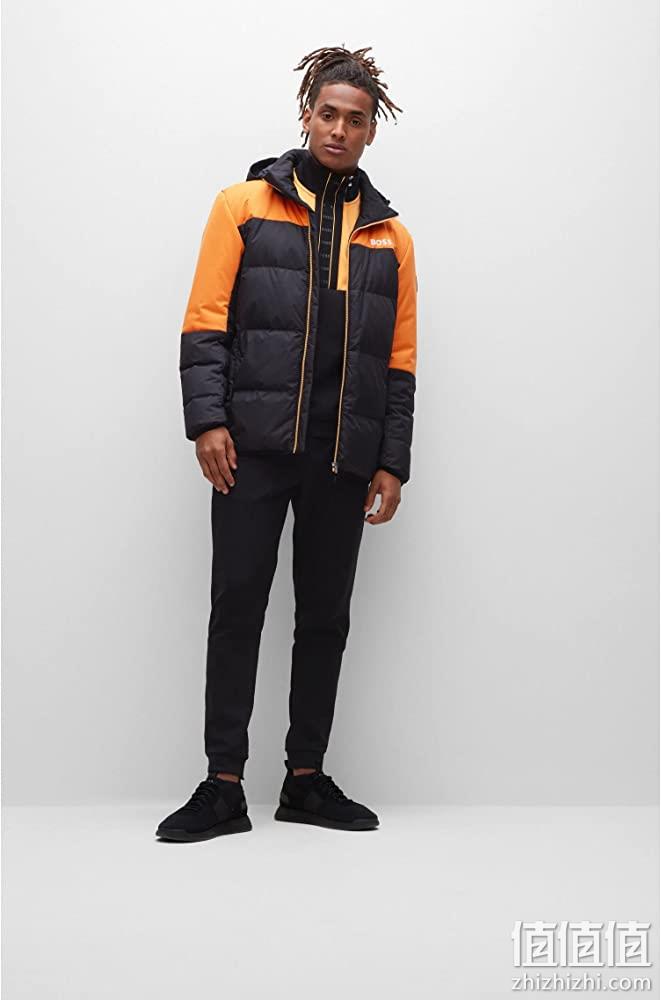 BOSS Hugo Boss 雨果·博斯 J_hamar 男士防泼水连帽羽绒服50476274 1480.93元（官网£389） 值值值-买手聚集的地方