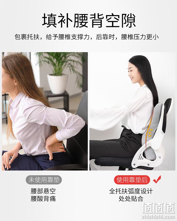 若飞 久坐护腰靠垫 39元起包邮（需领券） 值值值-买手聚集的地方