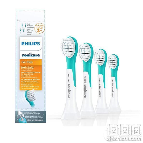 PHILIPS 飞利浦 HX6034/33 儿童刷头4只装 90.62元 值值值-买手聚集的地方
