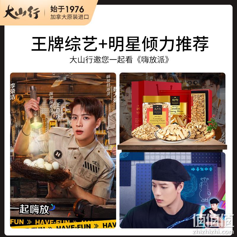 加拿大进口，大山行 滋养花旗参碎礼盒  7袋/盒 21g 29元包邮（需领券） 值值值-买手聚集的地方