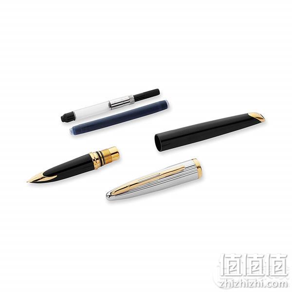 法国产，Waterman 威迪文 Carène海韵系列 F尖豪华纯黑丽雅钢笔 1099.06元（天猫旗舰店3330元） 值值值-买手聚集的地方