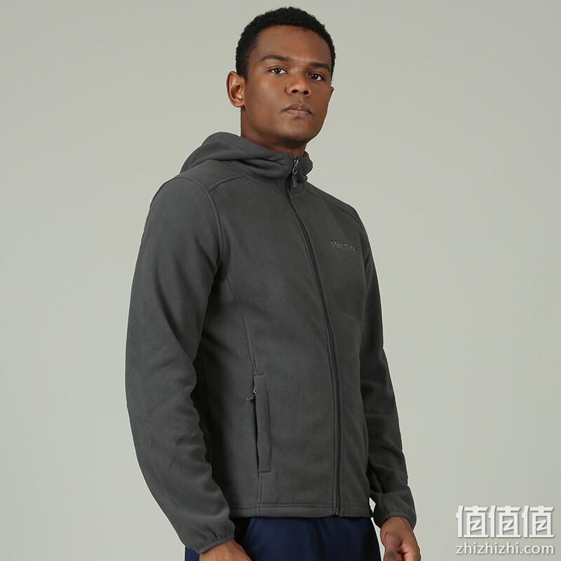 PLUS会员，Marmot 土拨鼠 男士抓绒连帽开衫 V83839  多色 202.55元包邮（双重优惠） 值值值-买手聚集的地方
