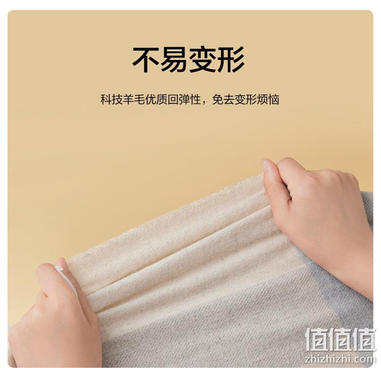 Beneunder 蕉下 暖霁系列冬季百搭情侣羊毛围巾披肩 4色 新低64元包邮（多重优惠） 值值值-买手聚集的地方