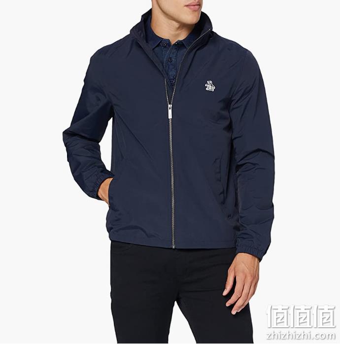 L码，Original Penguin 企鹅牌 Pete 男士轻薄防风夹克 360.62元 值值值-买手聚集的地方