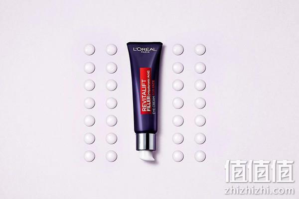 L'Oreal Paris 巴黎欧莱雅 紫熨斗 复颜玻尿酸水光全脸淡纹眼霜 30ml（德国版） 80元 值值值-买手聚集的地方