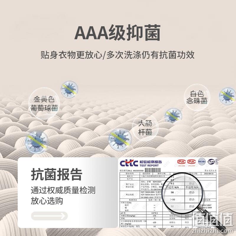 PLUS会员，Schiesser 德国舒雅 RC抗菌系列 男女款3A级抗菌保暖内衣套装 E5/19875W 新低89.55元包邮（需领券） 值值值-买手聚集的地方