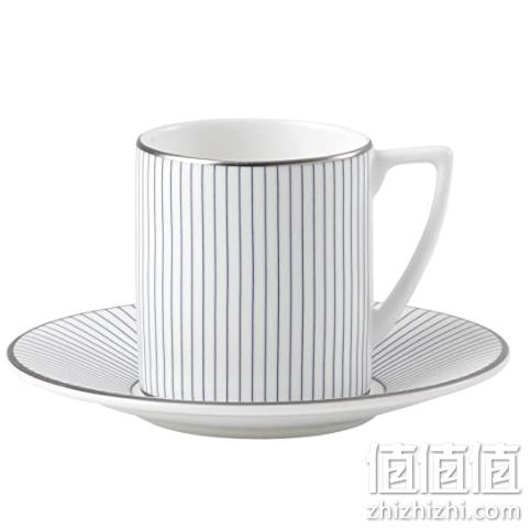 Wedgwood 玮致活 X Jasper Conran设计师联名款 细条纹骨瓷马克杯杯碟 新低281.4元 值值值-买手聚集的地方