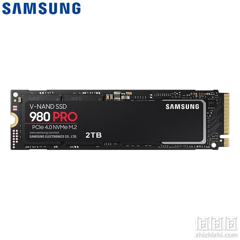 Samsung 三星 980 PRO NVMe M.2 固态硬盘 2TB 1526.77元 值值值-买手聚集的地方