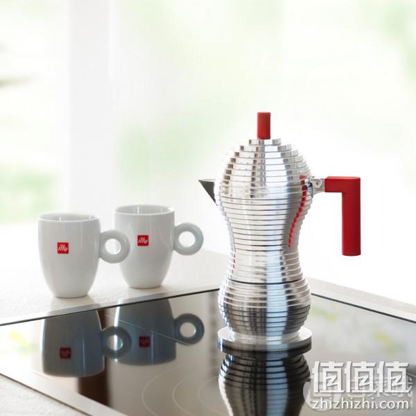 Alessi 阿莱西 MDL02/6 R Pulcina普琪纳 摩卡壶6杯量 327.96元（天猫折后830元） 值值值-买手聚集的地方