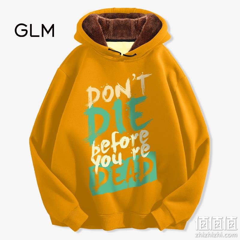 森马旗下轻商务潮牌，GLM 男士国潮vibe老虎加绒卫衣 多色 69.9元（需领券） 值值值-买手聚集的地方