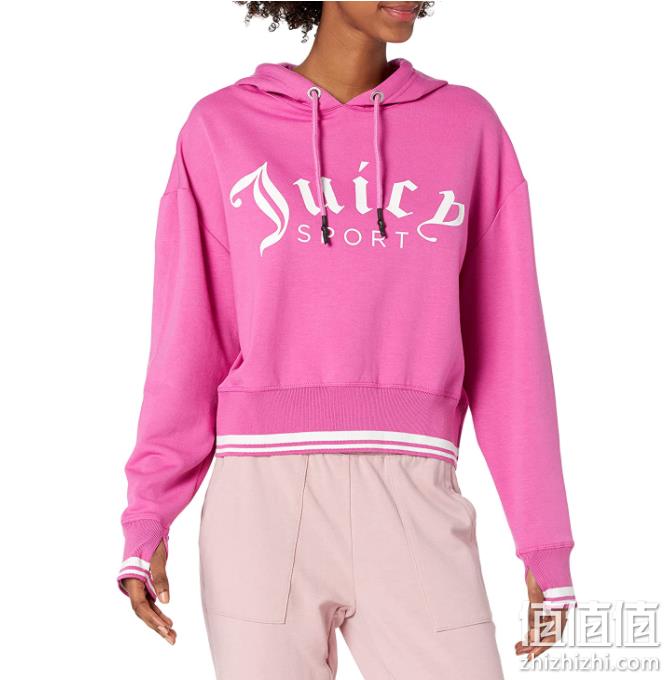 Juicy Couture 橘滋 女士短款连帽卫衣 多色多码 新低169.52元 值值值-买手聚集的地方