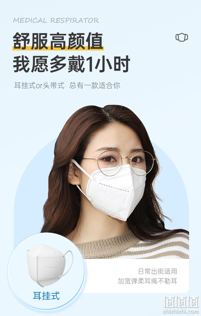 超亚 N95医用灭菌级防护口罩 独立装/25只 19.9元包邮（需领券） 值值值-买手聚集的地方