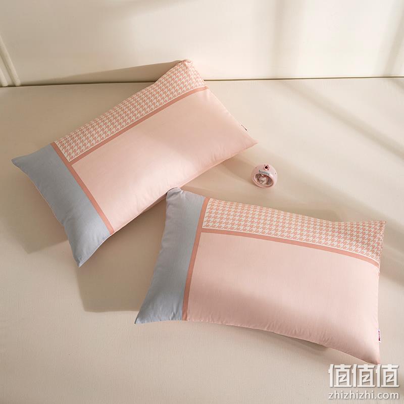 多喜爱旗下 美眠康 40支纯棉透气枕套一对 4色 19.9元包邮（需领券） 值值值-买手聚集的地方