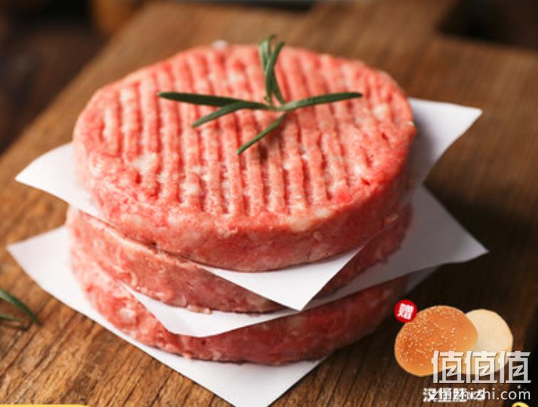 青草家 安格斯谷饲牛肉饼 100g*10片 赠汉堡胚 99元包邮（需领券） 值值值-买手聚集的地方