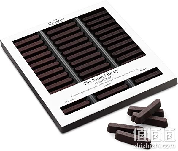 英国高端巧克力品牌，Hotel Chocolat 巴顿图书馆 高可可含量巧克力棒盒装 365g 145.09元（可3件92折） 值值值-买手聚集的地方