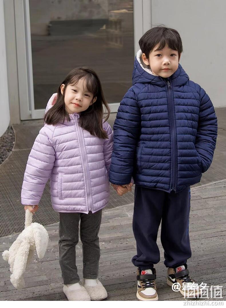 2022新款，Gap 盖璞 男女童两面穿保暖防雨连帽夹克 446031 新低199元包邮 值值值-买手聚集的地方