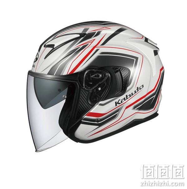日本摩托车头盔三大品牌，OGK KABUTO Exceed Claw 摩托车头盔 半盔双镜片 XL码 581558 1484.61元 值值值-买手聚集的地方
