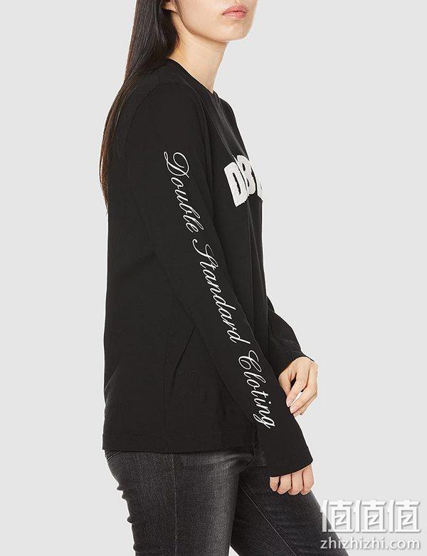 日本著名时装品牌，Double Standard Clothing 女士纯棉标志印花长袖T恤0208-170-213 332.26元 值值值-买手聚集的地方